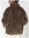 sherpa hoodie women